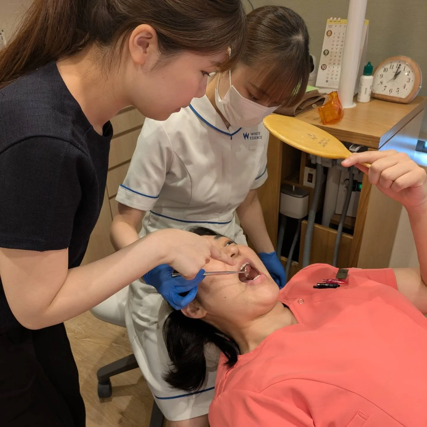 本日、技術 SV 訪問にて吉田さんに来ていただきました👩💖